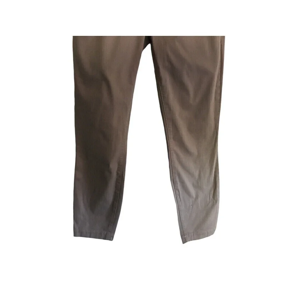 L'agence Jeans Women's Size Small Biscuit Khaki Rosalie High Rise Crop Pull On